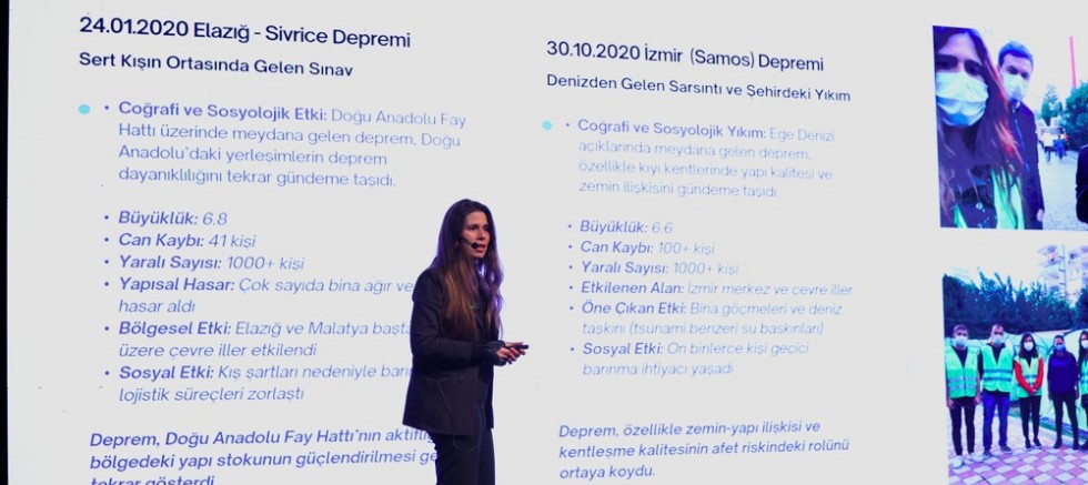 Çeşme Belediye Başkanı Lâl Denizli, “İzmir’de Afet” söyleşisinde Çeşme’nin afet hazırlık modelini anlattı