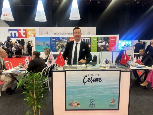 Çeşme, Uluslararası Antalya Turizm Fuarı’nda yoğun ilgi gördü