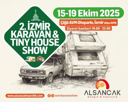 Karavan Tutkunları İzmir Karavan ve Tiny  House Show’da Buluşuyor