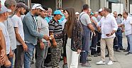 BAŞKAN DENİZLİ, BELEDİYE ÇALIŞANLARI İLE BAYRAMLAŞTI