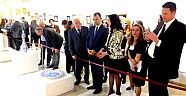 Çini İşlemeciliği, Elde Maraş İşi, Minyatür ve Tezhip Sanatı Sergisi açıldı.