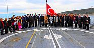 FOÇA DENİZ ÜS KOMUTANLIĞI YURTTAŞLARIN ZİYARETİNE AÇILDI
