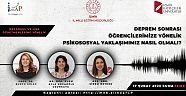 İzmir İl Milli Eğitim Müdürlüğünden “Deprem Sonrası Psikososyal Yaklaşımlar” İçerikli Webinar Faaliyetleri